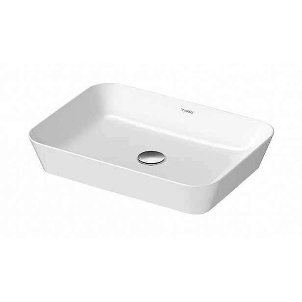 Duravit Cape Cod - Umyvadlová mísa 55x40 cm, DuraCeram, matná bílá 2347553200