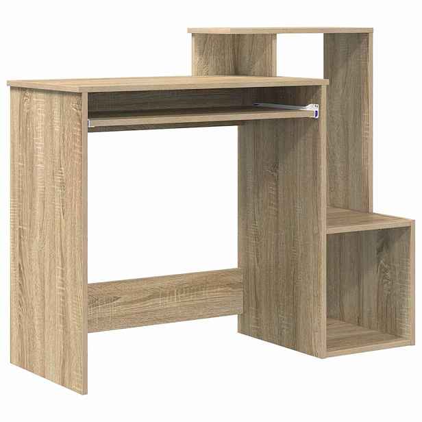 vidaXL Stůl Sonoma dub 106 x 41 x 88.5 cm Kompozitní dřevo
