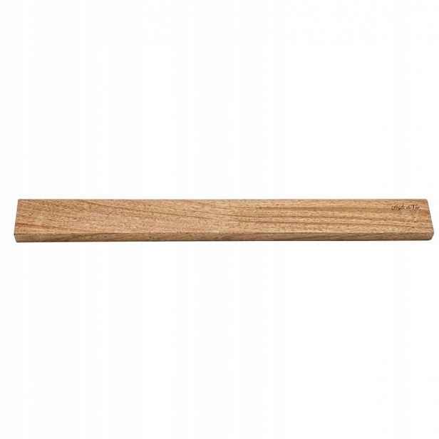 Magnetická Lišta Na Nože Style de Vie 50 cm, silné akátové dřevo
