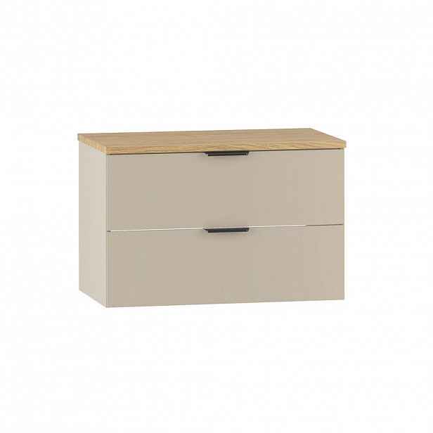 Petits-meubles SKŘÍŇKA POD UMYVADLO 80.6cm Astrid Kašmír a dřevo