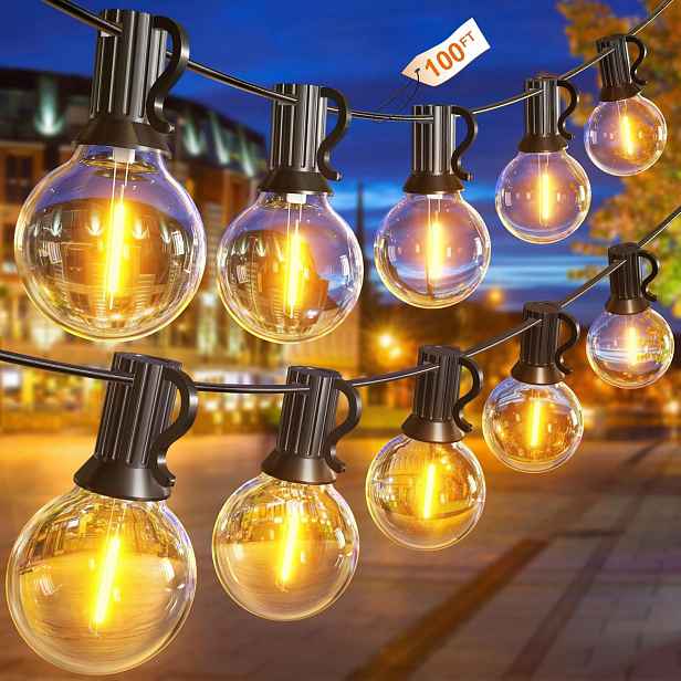 Gluroo Světelný řetěz 3000 cm síťový průhledný 3 m led