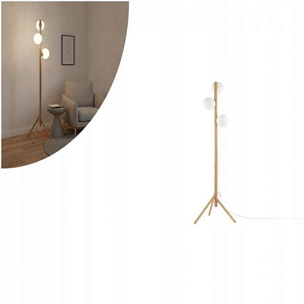 Podlahová lampa Estera Wood 5809 Tk Lighting