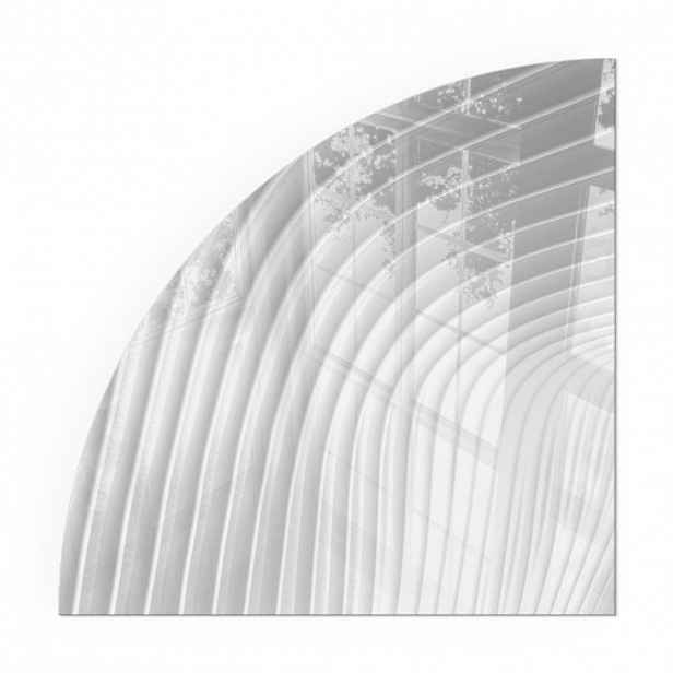 TULUP PODLOŽKA POD KRB 1/4 100x100 cm - Vlny jemných linií