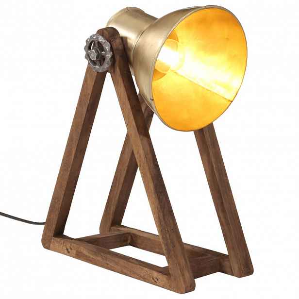vidaXL Stolní lampa 25 W staromosaz 30 x 17 x 40 cm E27