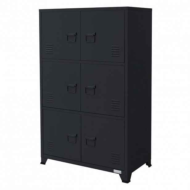ML-DESIGN SKŘÍŇ NA DOKUMENTY 75x40x120 cm antracitová z oceli