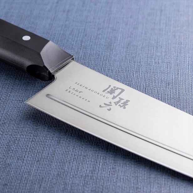 Nůž santoku Kai Seki Magoroku Shironezu AB5472, ostří 16,5 cm