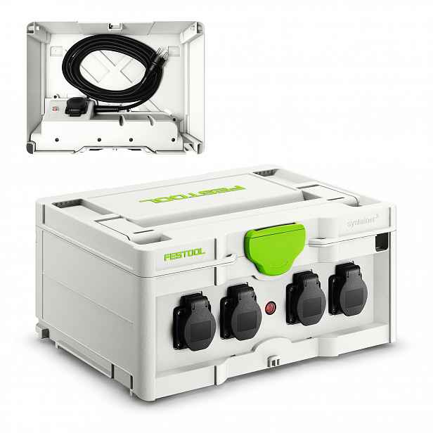 Powerhub Festool SYS3-PH M 187 578573 přenosná napájecí stanice, 4 moduly