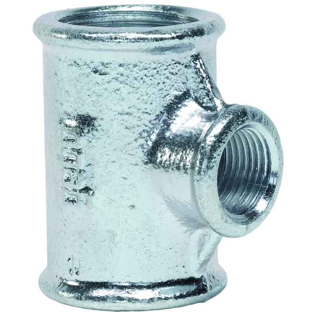 T-kus redukovaný pozinkovaný č. 130 6/4"×5/4" FFF