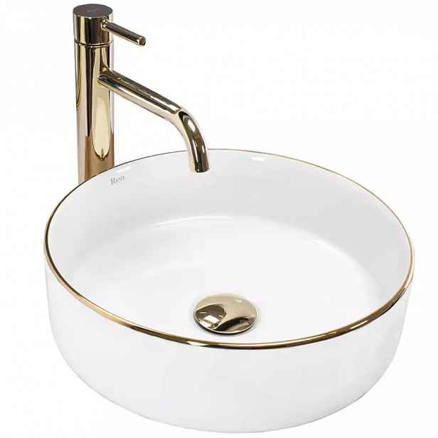 Umyvadlo na desku Sami Gold Edge