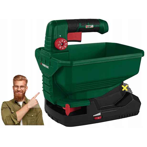 Akumulátorový secí stroj Parkside Pusa 20-Li B1 3,3l 500 cm na sůl