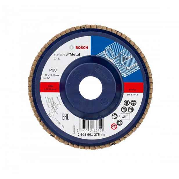 Bosch - Lamelový brusný kotouč, P60, průměr 125 mm 2608601275