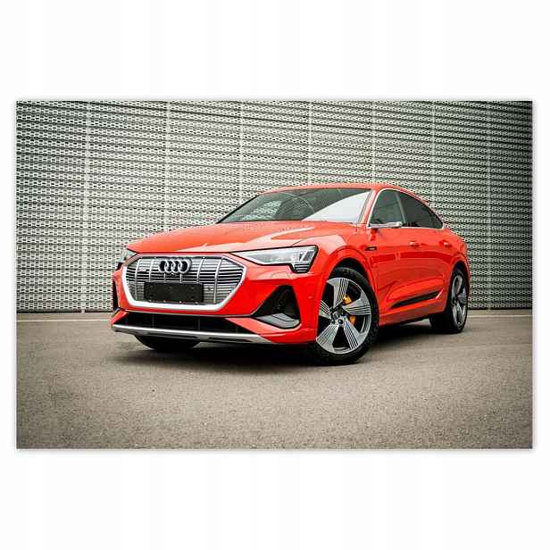 Plakáty 185x125 Červené Audi e-tron