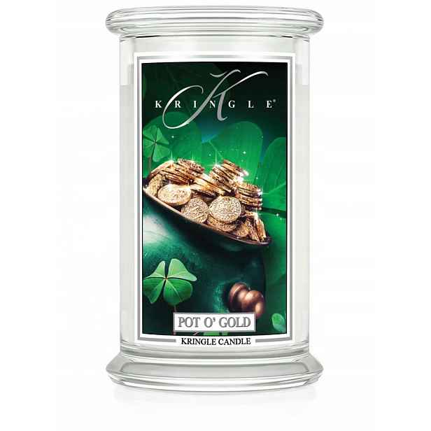 Pot O'Gold – Kringle Candle – velká svíčka se dvěma knoty (624 g)