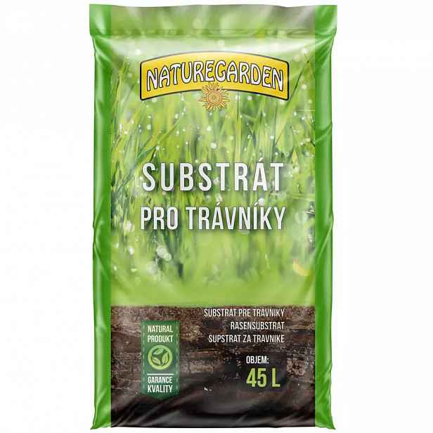 Substrát pro trávníky 45l