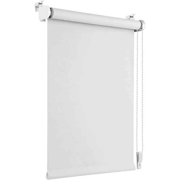 Termální Zatemňovací Roleta Obdeco 120 x 160 CM Bílá Bez Vrtání