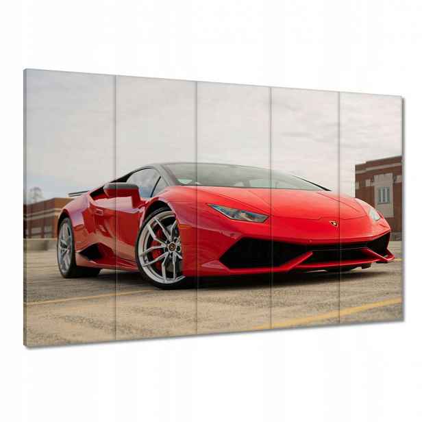 Obrazy 100x70 Červené Ferrari