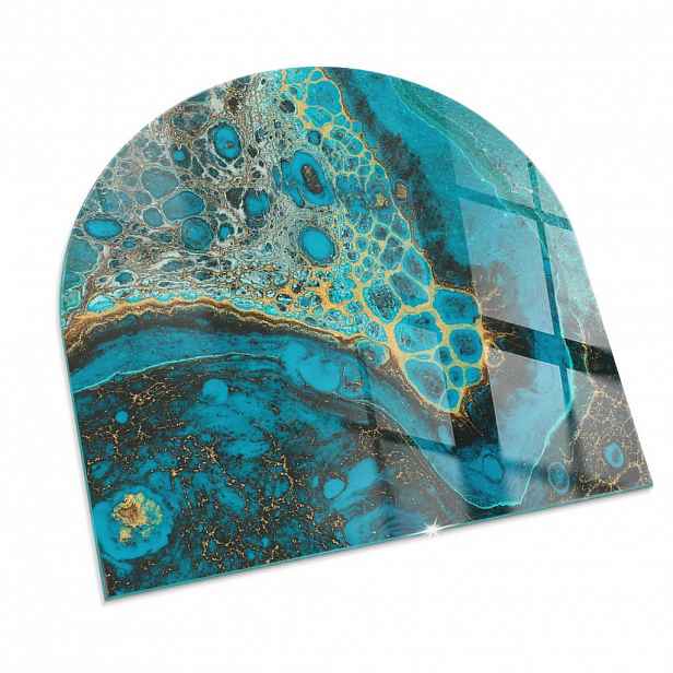 TULUP PODLOŽKA POD KRB 100x100 cm - Abstraktní organický vzor