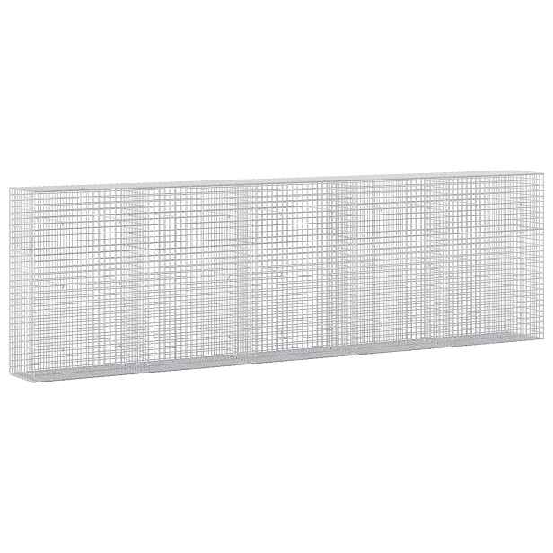 vidaXL Gabion s drátem 5 mm a síťkou 5x5 cm 500x50x150 cm