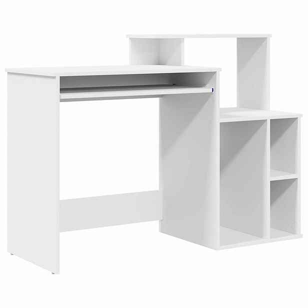 vidaXL Stůl Bílá 120,5 x 44 x 88,5 cm Kompozitní dřevo