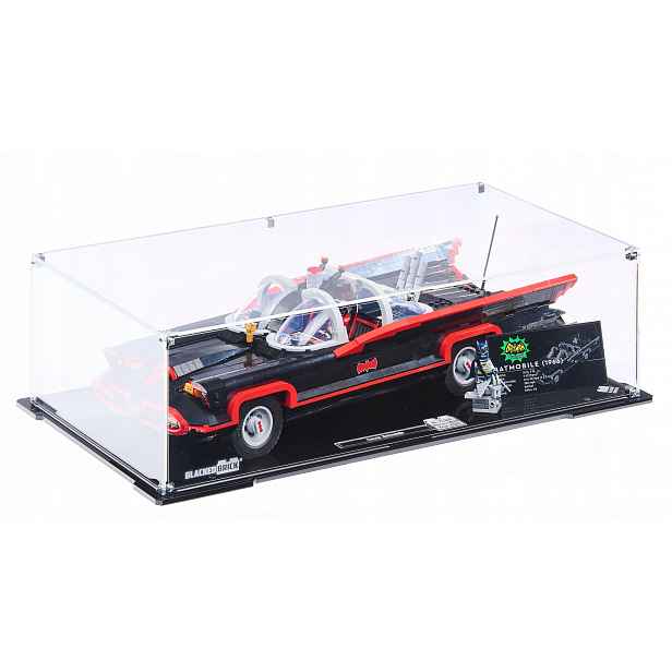 Vitrína Blacked Brick pro Lego 76328 DC Heroes Batman Batmobil