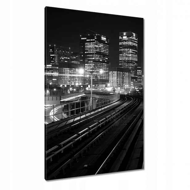 Obrazy 80x120 Černobílé mrakodrapy