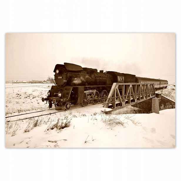 Plakáty 200x135 Parovoz Ol 49-59 Wolsztyn