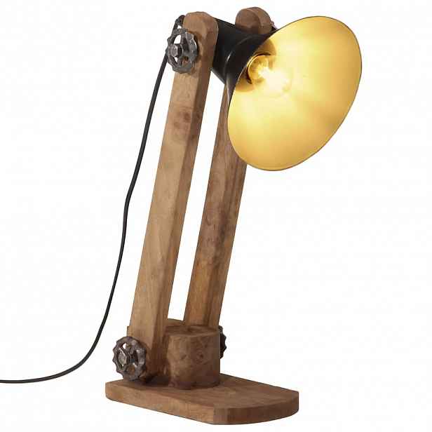 vidaXL Stolní lampa 25 W černá 23 x 13 x 52 cm E27