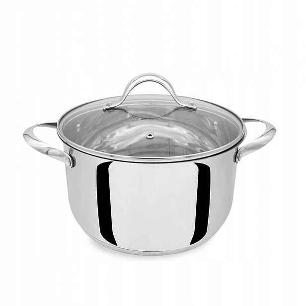 Ocelový Hrnec s indukční poklicí 18 cm 2,5 l Maestro MR-3519-18