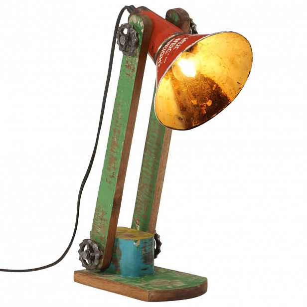 vidaXL Stolní lampa 25 W vícebarevná 23 x 13 x 52 cm E27