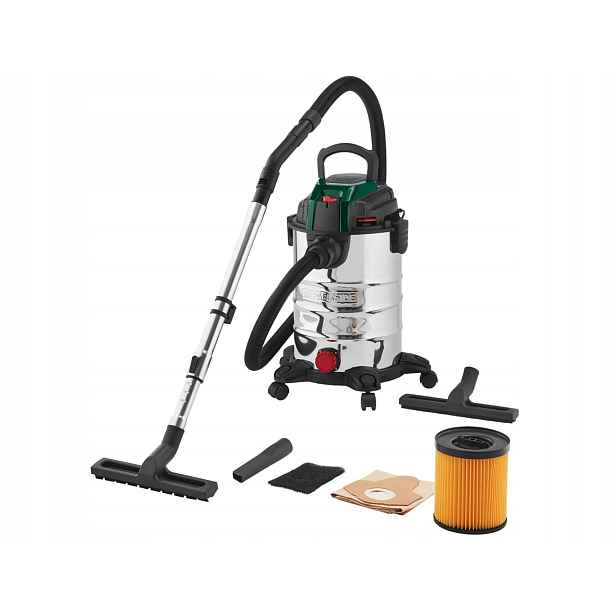 Vysavač na mokré a suché vysávání Parkside Pwd 25 C4 1400 W