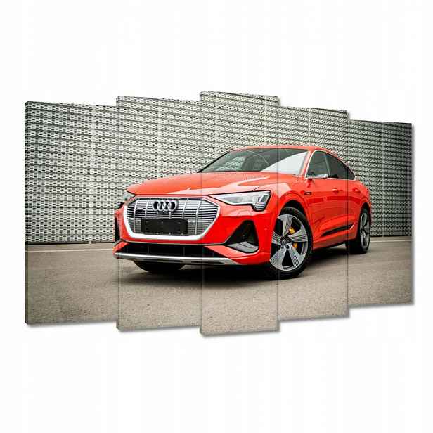 Obrazy 100x60 Červené Audi e-tron