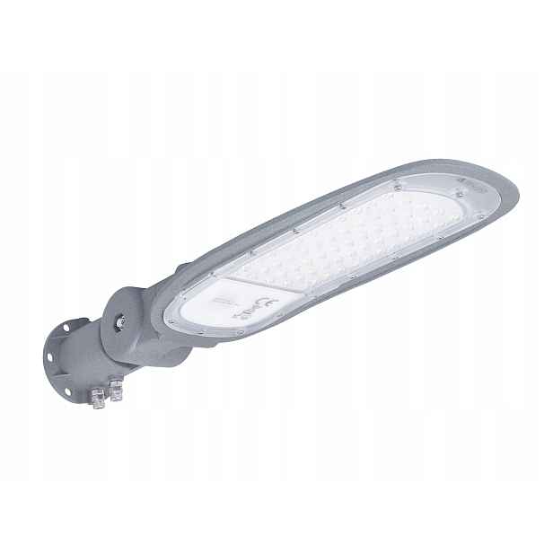 Led pouliční lampa 60W 6600 lm IP66 4000K s nastavitelným úhlem šedá