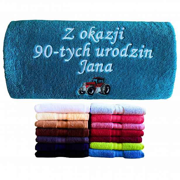 Praktický dárek pro farmáře k narozeninám 30,40,50,60,70,80,90 Ručník