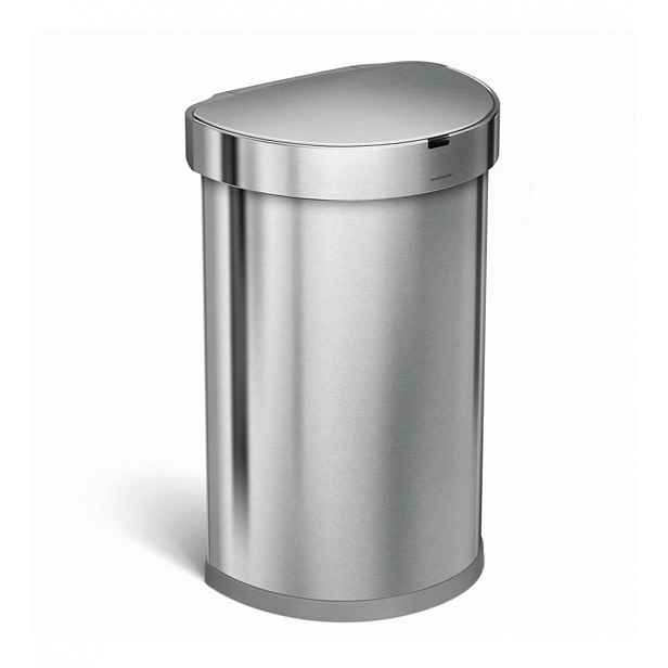 Simplehuman - Bezdotykový koš s pohybovým ovládáním, 45 l, kartáčovaná nerez ST2009