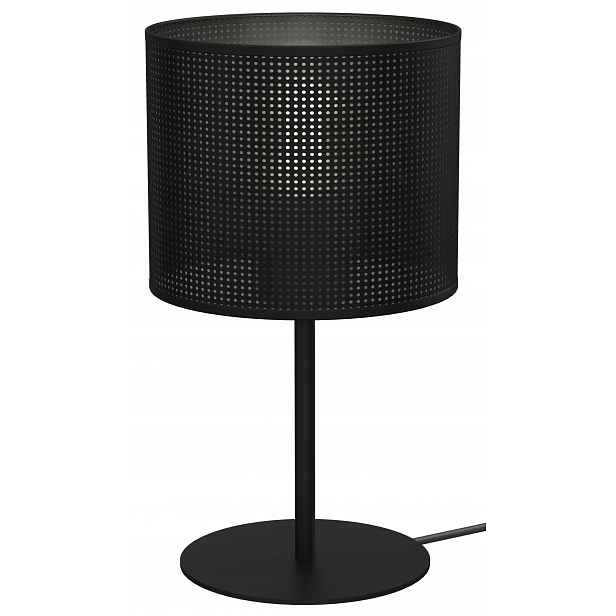 Stolní noční lampa Loft Shade černá 1xE27 34 cm stolní lampa do kanceláře