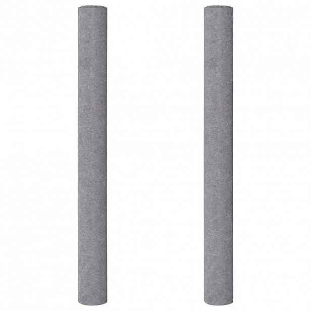 vidaXL Protiskluzové malířské rouno 2 ks 5 m 180 g/m² šedé