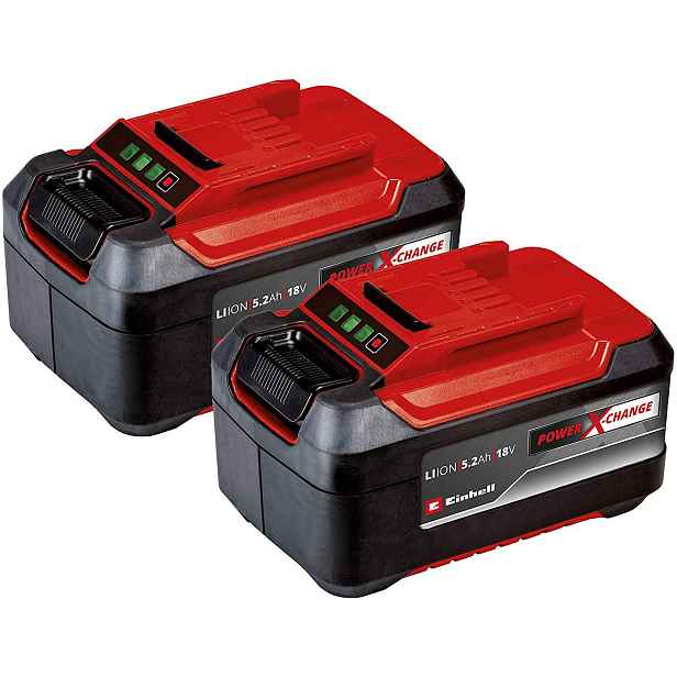Akumulátory Einhell 2 x 5,2Ah 18V (4511526) 2 kusy