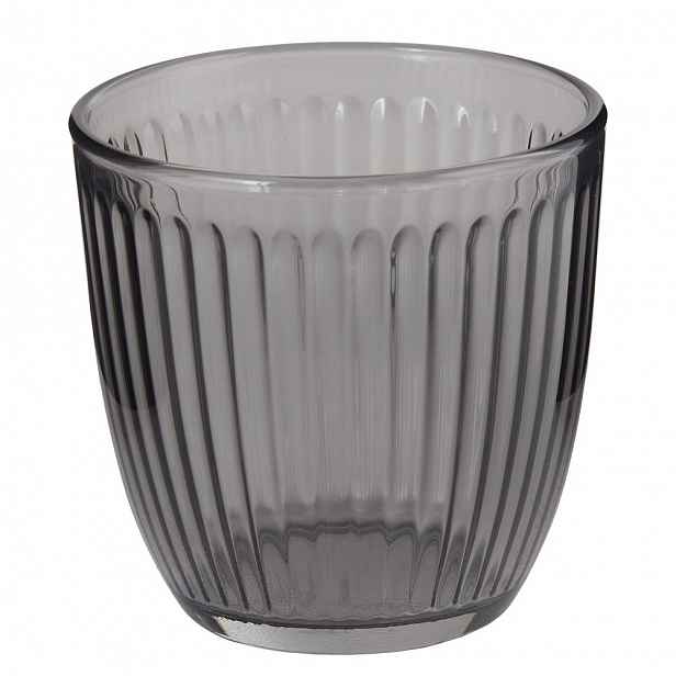 Butlers LINEE Sklenice 290 ml - šedá
