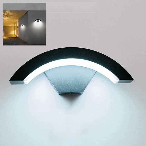 Venkovní nástěnné svítidlo Led zahradní fasádní lampa 18W IP65