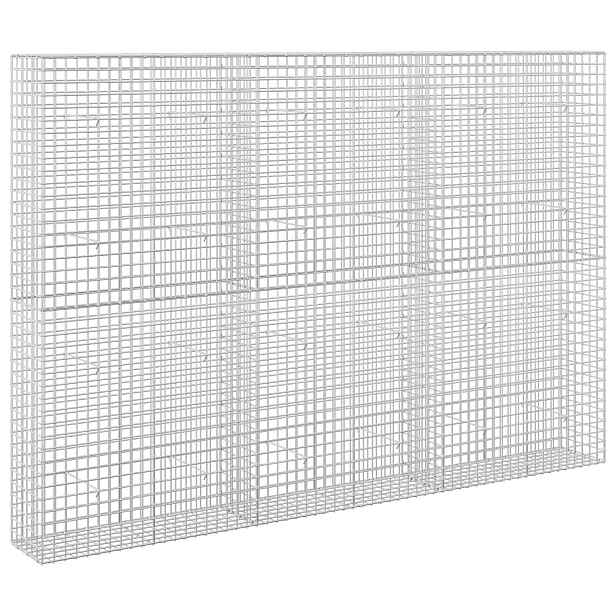vidaXL Gabion s drátem 5 mm a síťkou 5x5 cm 300x30x200 cm