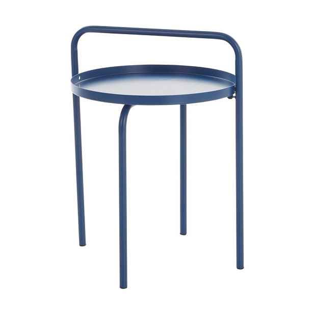 Kovový kulatý odkládací stolek ø 42 cm Bleket – Jotex