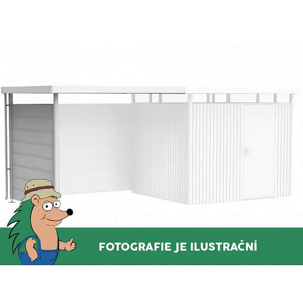 Domek na nářadí Biohort HIGHLINE H2, stříbrná, dvoukřídlé dveře BH83039