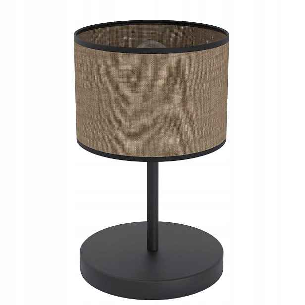 Emibig Eco stolní lampa hnědo-černá 1xE27 15W kov