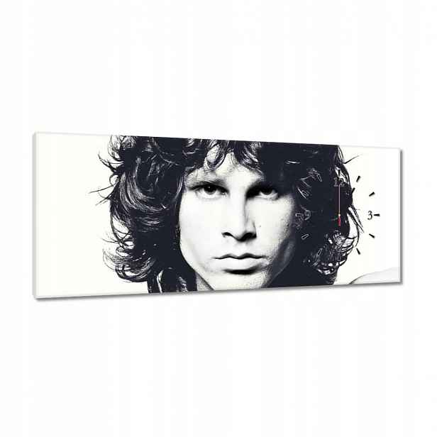 Hodiny 100x40 Zpěvák The Doors