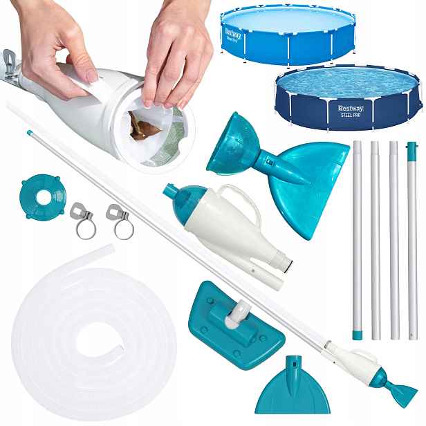 Vysavač Na Čištění Dna Bazénu 56706 Bestway Set