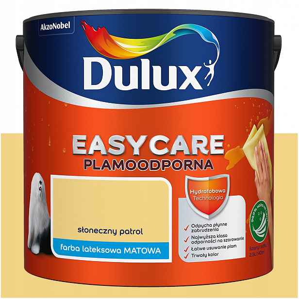 Barva na stěny stropu odolná proti skvrnám Dulux Easycare Sluneční hlídka 5L