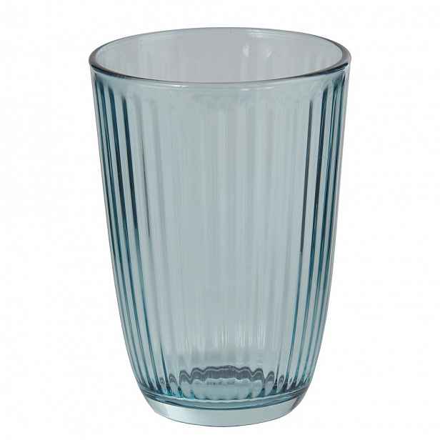 Butlers LINEE Sklenice 390 ml - modrá