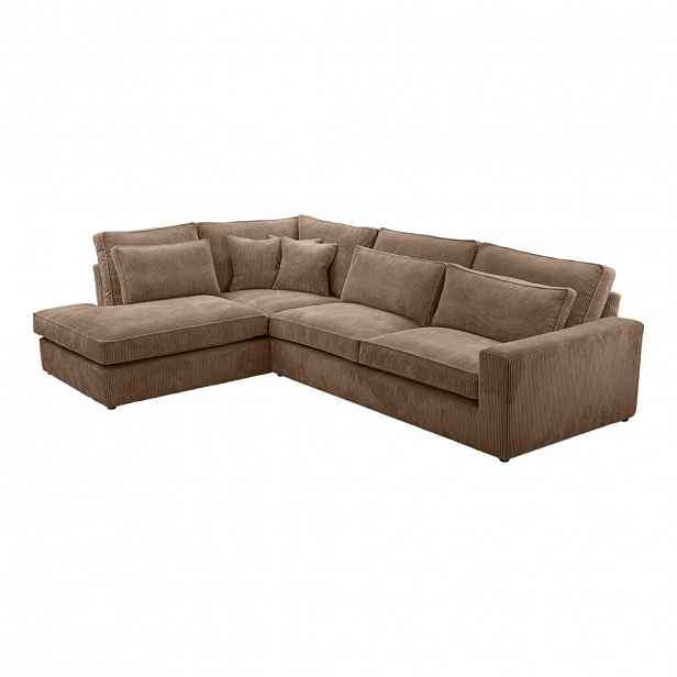 Fedve ROHOVÁ SOFA CAMBO MINI Bez spací funkce, Hnědá