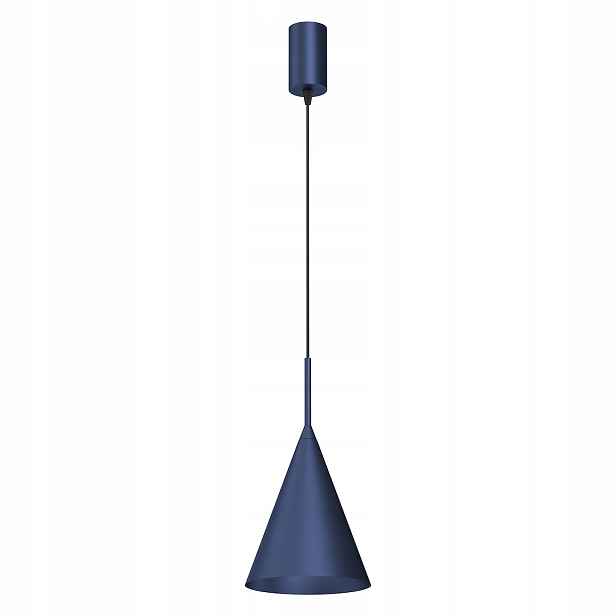 Závěsná lampa kužel modrá fi 17 cm 1x GX53 9W Capital Milagro