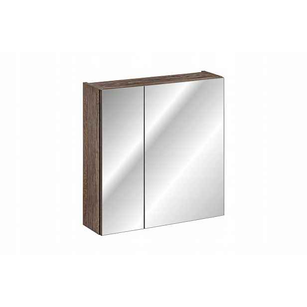 Szafka z lustrem 60 cm Santa Fe Oak